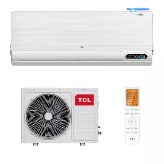 Aparat de aer condiționat TCL FreshIN 2.0 Inverter R32 Wi-Fi TAC-12CHSD/FBI, 12000 BTU, pana la 35 m², White