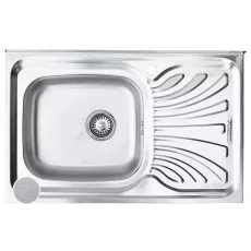 Мойка кухонная Freddo SN9001S, 800х500 мм, нержавеющая сталь Мойка кухонная Freddo SN9001S, 800х500 мм, нержавеющая сталь