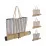 Set de plaja ProBeach 53928, Geanta de plaja 45x58cm + covoras din paie 180X60cm