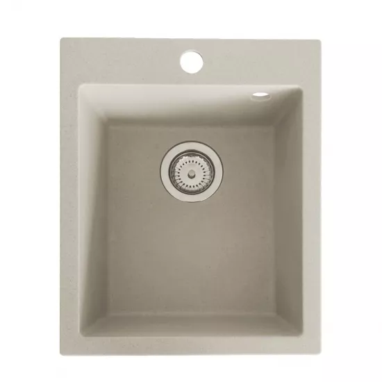 Chiuvetă de bucătărie SanDonna Vesta, 400х500 mm, Bej Nisip (VOR57954)