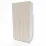 Dulap Smartex N5, 80x52x210 cm, Alb/Stejar Deschis
