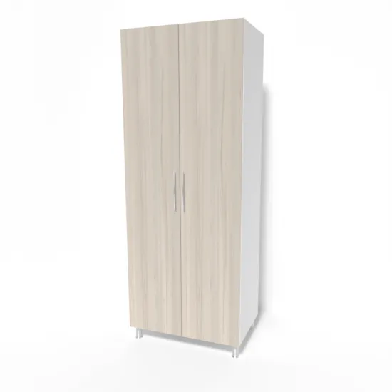 Шкаф Smartex N6 (100 см), Белый/Дуб Светлый