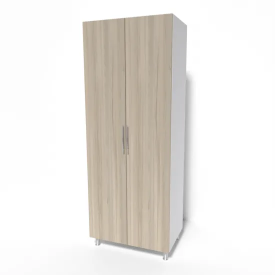 Шкаф Smartex N7 (100 см), Белый/Дуб Светлый