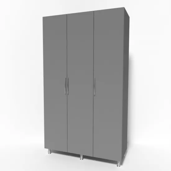 Dulap Smartex N9, 120x47x210 cm, Grafit