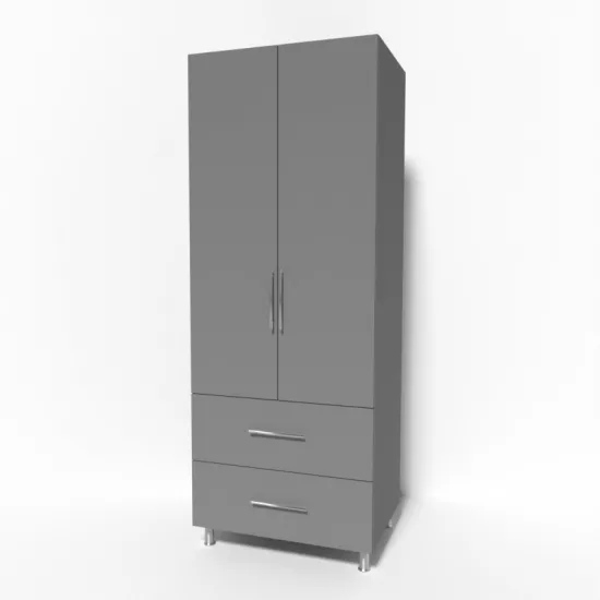 Dulap Smartex N10, 80x57x210 cm, Grafit