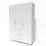 Dulap Smartex N12, 180x52x210 cm, Alb