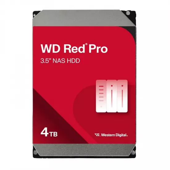 3.5" Жесткий диск 4 TB Western Digital WD Red Pro, 7200 rpm,, SATA III (WD4005FFBX)