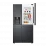 Frigider side-by-side LG GSXV91MCAE, Black