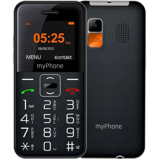 Telefon mobil MyPhone Halo Easy Black