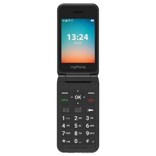 ТелеÑ?он мобилÑ?нÑ?й MyPhone Flip LTE Black/Blue