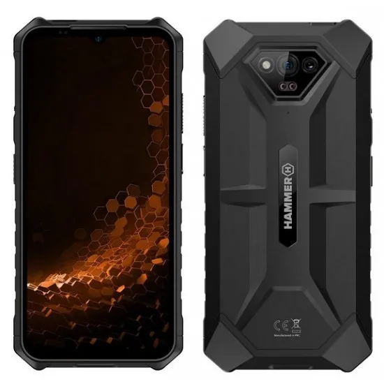 Smartphone Hammer Iron V, 6GB/64GB, Black/Black