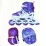 Роликовые коньки Intex 963 S Violet (31-34)