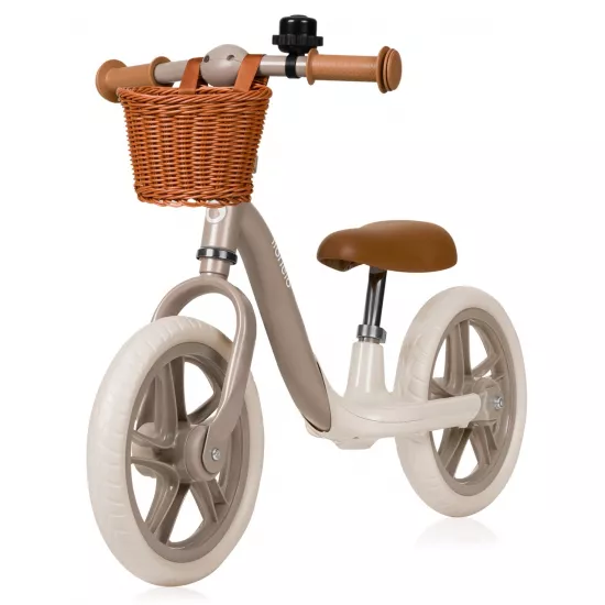 Bicicleta fără pedale Lionelo Alex Plus Beige Sand