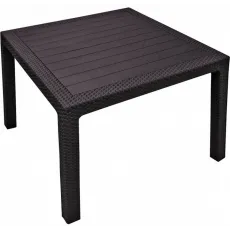Masă de grădină Keter Melody Quartet 255848, 95x95 cm, Wiskey/Brown