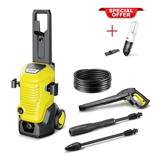 Aparat de spălat cu presiune înaltă Karcher K 5 WCM (1.324-400.0) + Cadou Aspirator de mână cu acumulator CVH 2