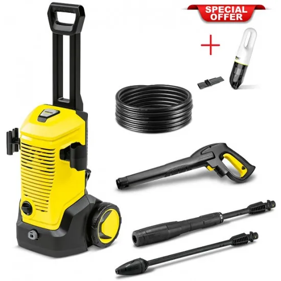 Aparat de spălat cu presiune înaltă Karcher K 5 New max (1.679-600.0) + Cadou Aspirator de mână cu acumulator CVH 2