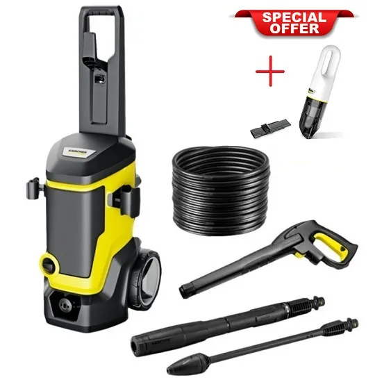Aparat de spălat cu presiune înaltă Karcher K 7 WCM (1.317-400.0) + Cadou Aspirator de mână cu acumulator CVH 2