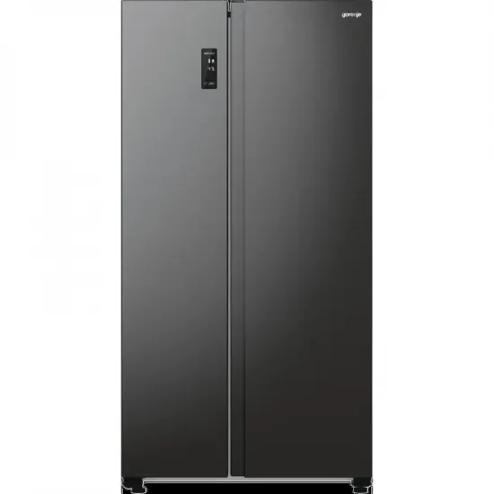 Frigider side-by-side Gorenje NRR9185EABXL, Black