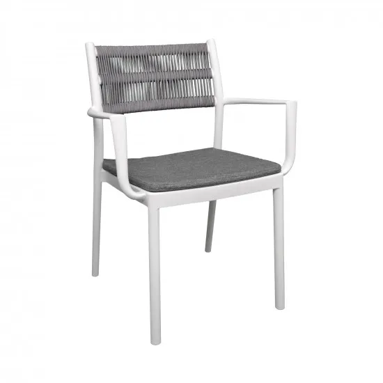Scaun Decoprim Arif, White/Gray