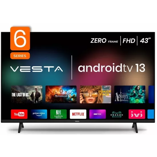 Телевизор Vesta LD43L6205 Black (43"/Full HD)