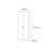 Dulap Fabrik Home Office Line 11, 80x40x200 cm, Sonoma