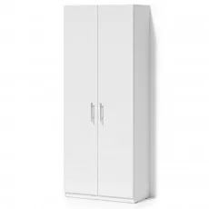 Dulap Fabrik Home Office Line 11 (80 cm), Frasin alb