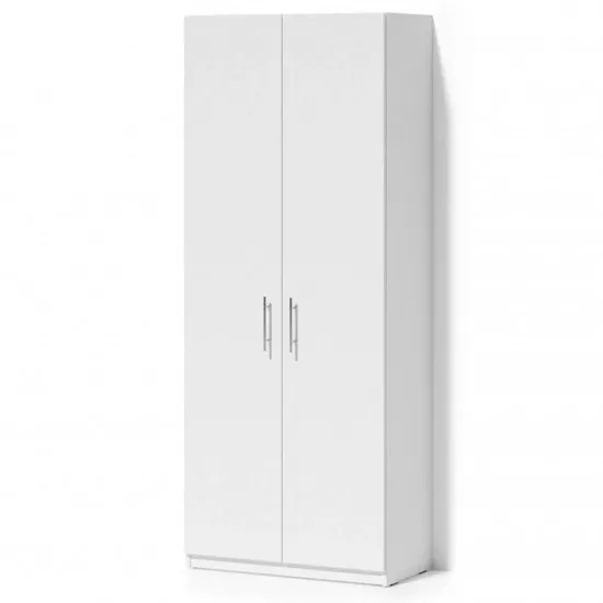 Dulap Fabrik Home Office Line 11 (80 cm), Frasin alb