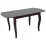 Set de mobilă Eva masa HV-29V Chocolate + 6 scaune DEPPA R (Chocolate, F-789 Brown)