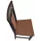 Set de mobilă Eva masa HV-29V Chocolate + 6 scaune DEPPA R (Chocolate, F-789 Brown)