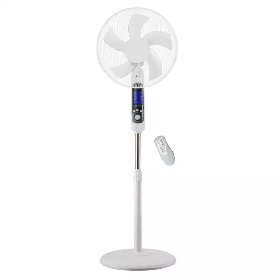 Ventilator de podea Italtermo FS-40-827R, 45W, display, White