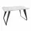 Masă pentru bucătărie DP Town 150×80, White Marble
