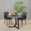 Masă pentru bucătărie DP Calipso 90, Black Marble