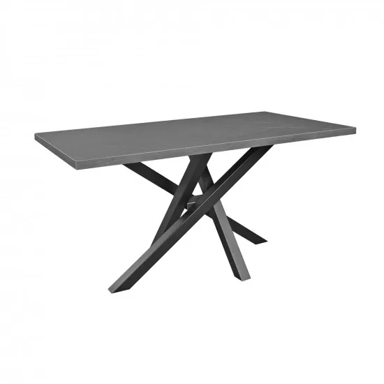 Masă pentru bucătărie DP MB-21 (135×75), Black Marble