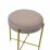 Taburet DP Taco, Beige/Gold Legs