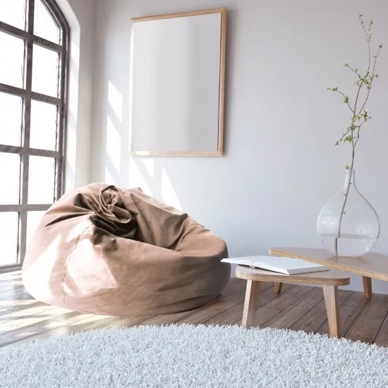 Fotoliu tip sac DP Bean Bag, Cappucino