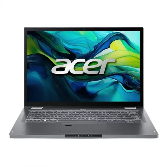 Ноутбук 14" Acer Aspire Spin 14 ASP14-51MTN, Steel Gray, Intel Core 5 120U, 16 ГБ/512 ГБ, Windows 11 Home