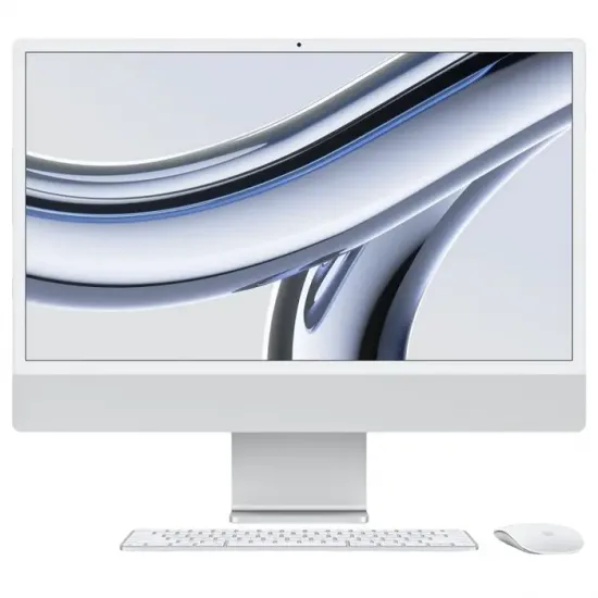 Monobloc Apple iMac A2874 Silver (M3 with 8-core CPU and 8-core GPU / 16 GB / 512 GB