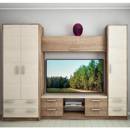 Living Bafimob Надежда-2 (ТВ-1,5м) (280 cm), Trufel/Chamonix deschis