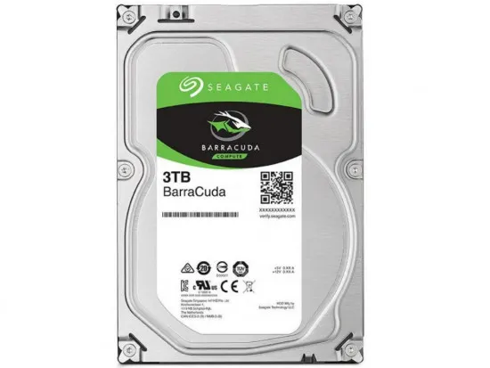 3.5" Жесткий диск 3 Tb Seagate BarraCuda (ST3000DM007)