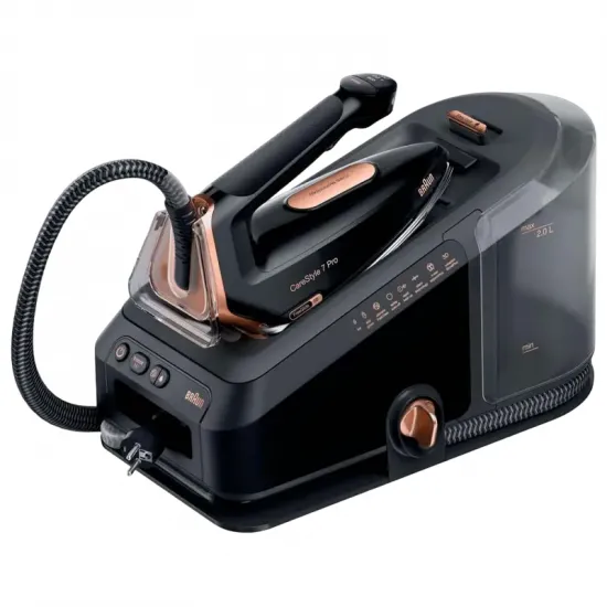 Fier de călcat cu abur Braun IS 7286BK SS Black (2700 W)