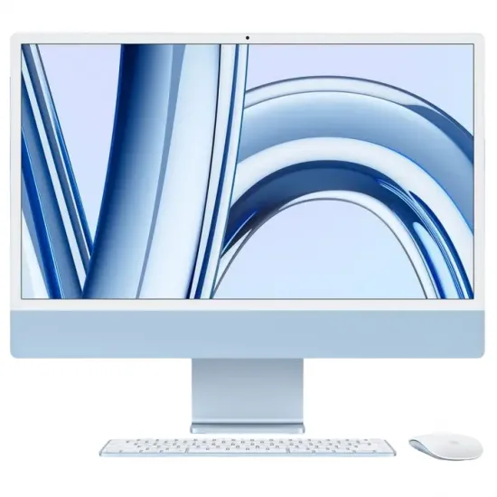 Monobloc Apple iMac A2874 Blue (M3 with 8-core CPU and 8-core GPU / 16 GB / 512 GB