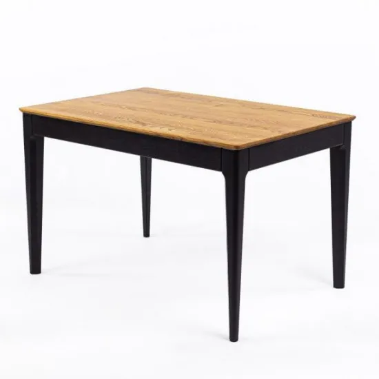 Masă pentru bucătărie Mobicasa Loki extensibila, Natur Wax/Venge