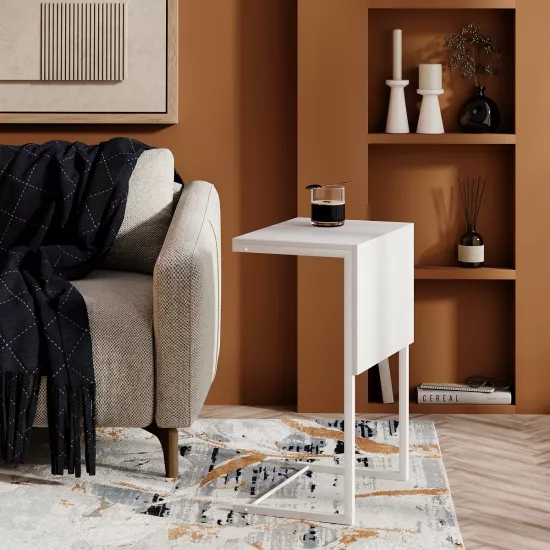 Măsuţă cafea Mobicasa Just Fiji, White