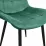 Scaun Decoprim Hans, Catifea Green HLR57 / Black Legs