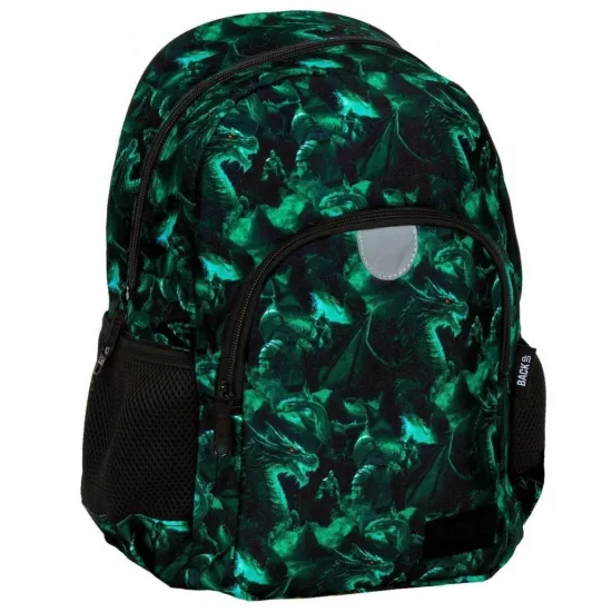 Rucsac şcolar BackUP PLB6T51, Dragon
