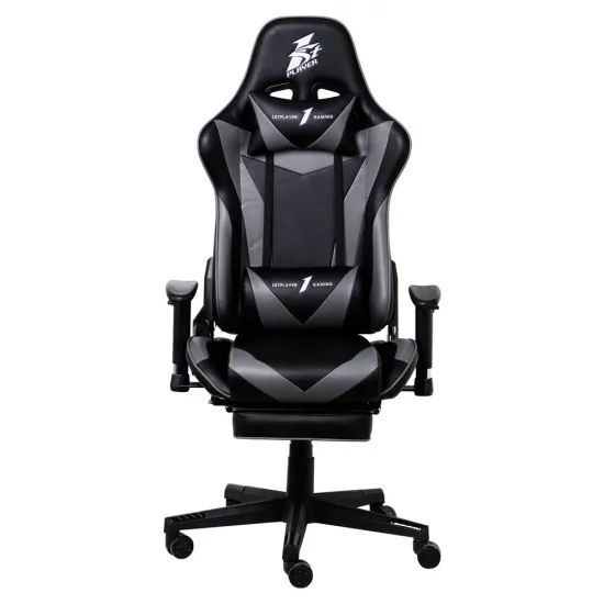 Fotoliu de gaming 1stPlayer FK3, Black/Gray