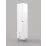Шкаф пенал ML-Mobila Мира №24 1Д2Я, 45x40x210 см, Белый