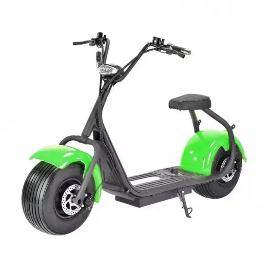 Scooter electric Citycoco TX-05, 1500 W, 12 Ah, Green