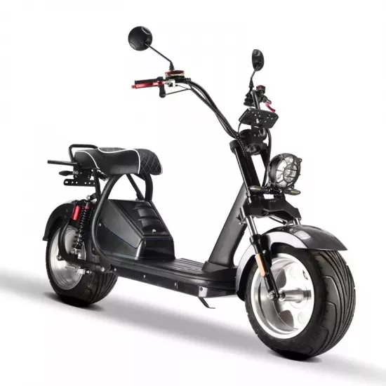 Scooter electric Citycoco TX-10-5B Rapid Rider, 3000 W, 24 Ah, Black