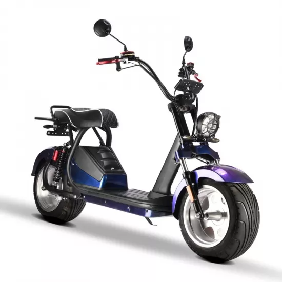 Scooter electric Citycoco TX-10-5B Rapid Rider, 3000 W, 24 Ah, Purple
